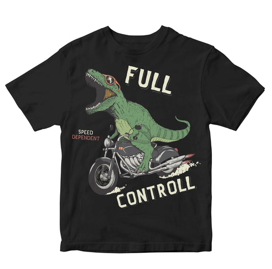 Awesome T-Rex On Motorbike  Toddler