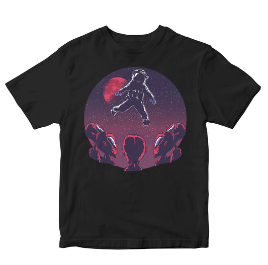Astronaut Approaching Aliens Toddler