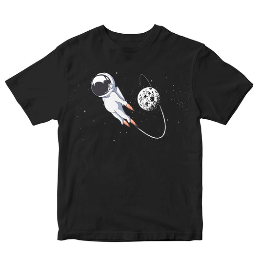 Cute Astronaut Flying With Jet Pack Toddler