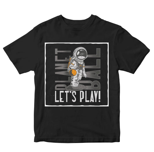 Let's Play Basketball - Astronaut Toddler