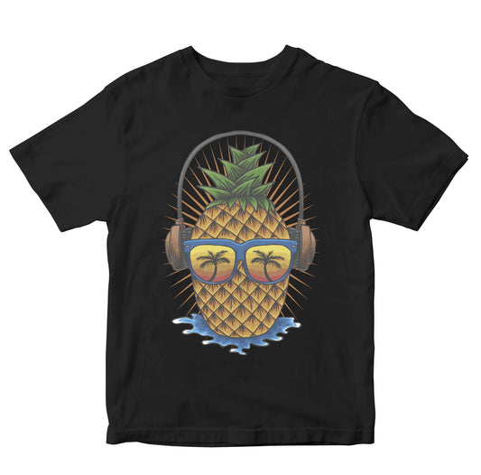 Pineapple With Headphones Toddler