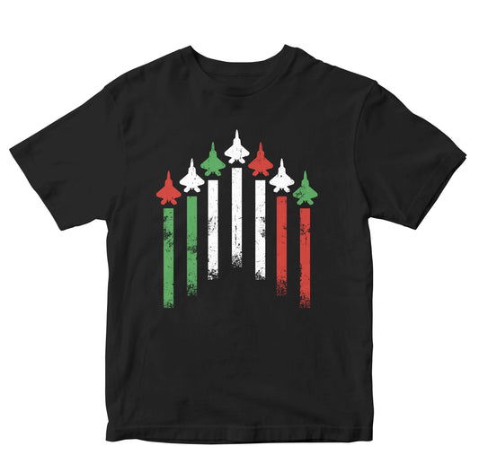 Italian Flag Jet Airplanes Toddler