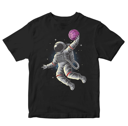 Astronaut Playing Basketball In Space Toddler