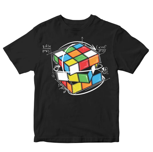 Rubik's Cube Hand Drawn Illustration Toddler