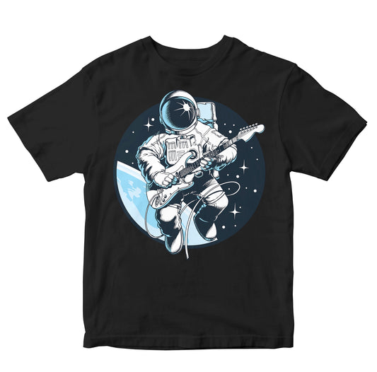 Astronaut Playing Electric Guitar Toddler
