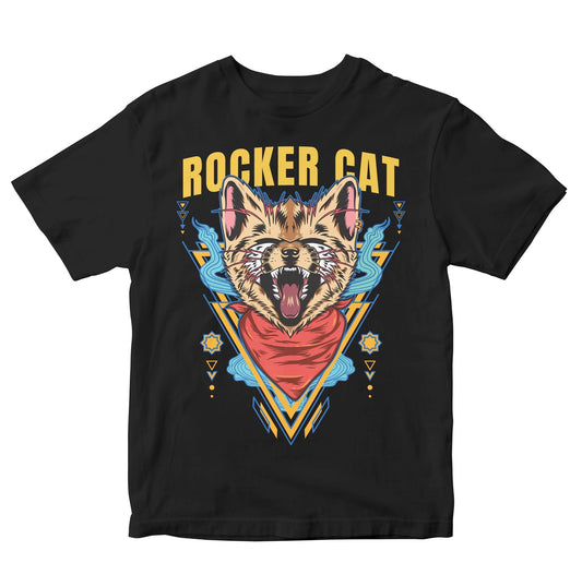 Awesome Rocker Cat Toddler