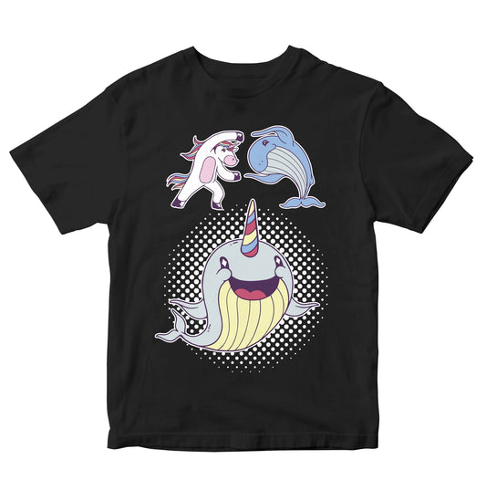 Narwhal - Unicorn & Whale Fusion Kids