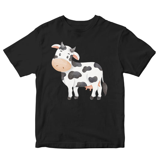 Cute Cow - Watercolor Toddler