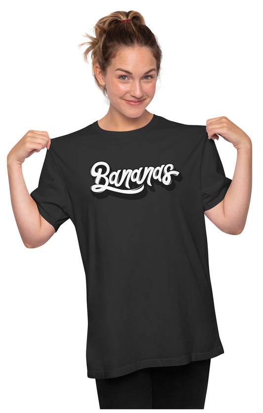 Bananas - Lettering Oversized Unisex T-shirt