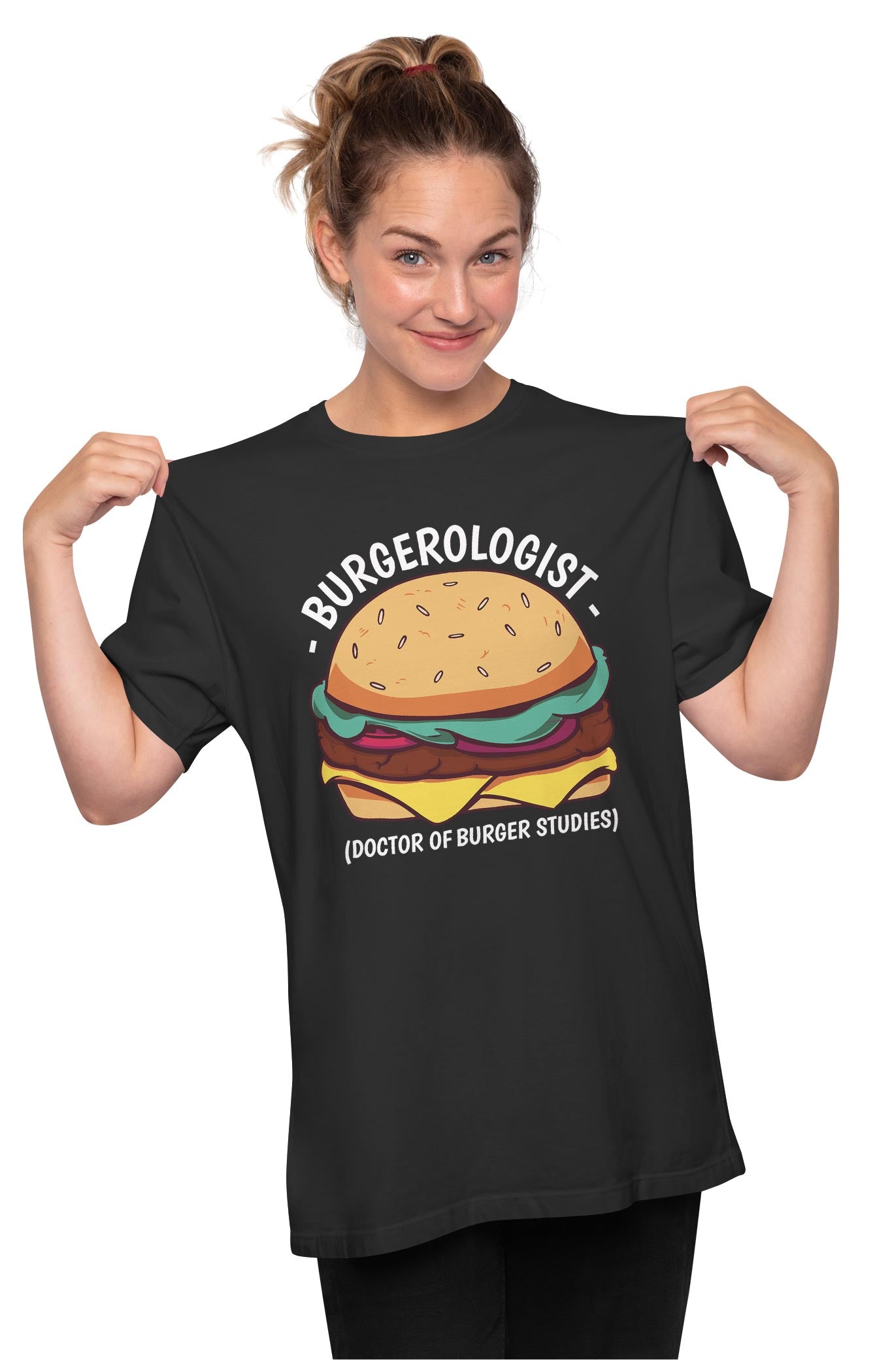 Burgerologist - Burger Lover - Funny Oversized Unisex T-shirt