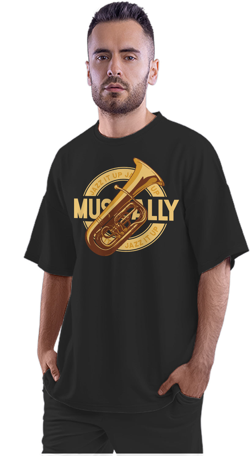 Jazz It Up - Trumpet - Music Oversized Unisex T-shirt