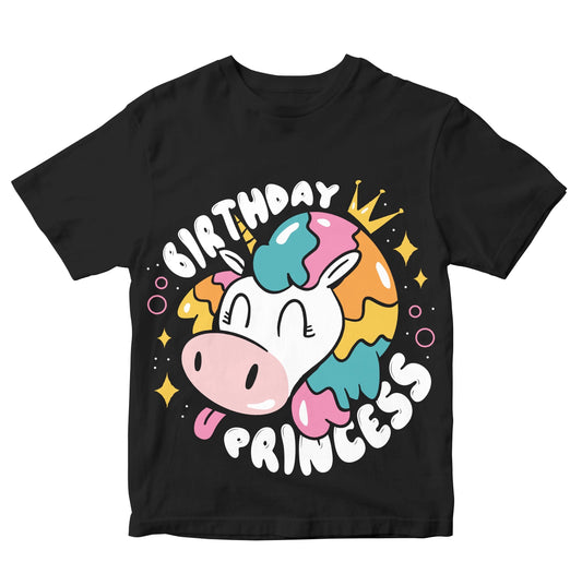 Birthday Princess Unicorn Kids