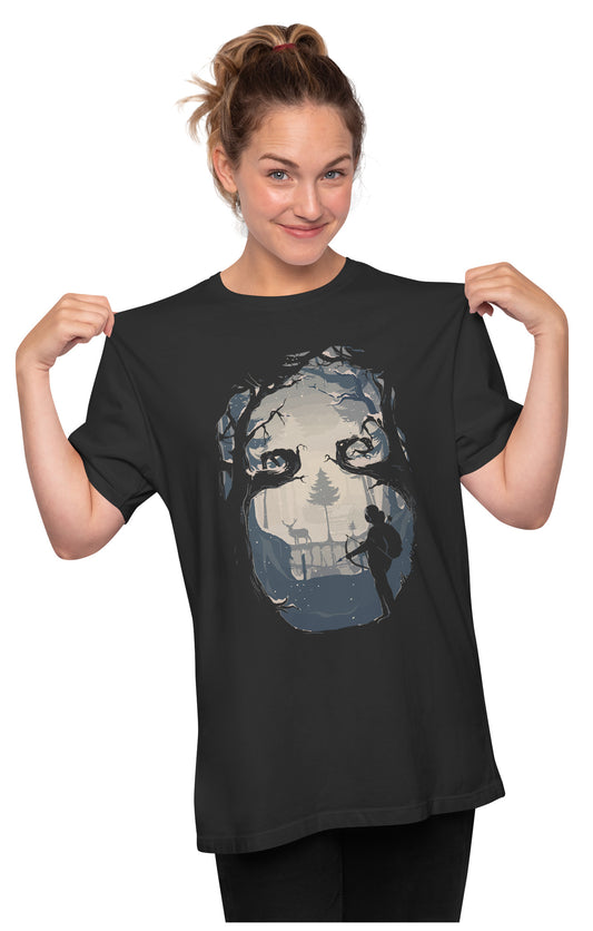 Ellie's Hunt - Last Of Us Oversized Unisex T-shirt