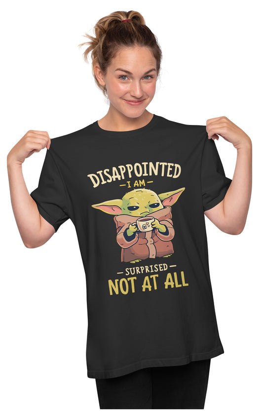 Baby Yoda Disappointed Oversized Unisex T-shirt