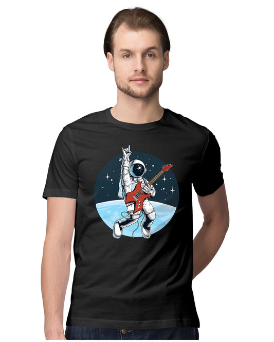 Astronaut Shredding Electric Guitar