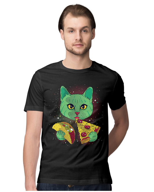 Cat Pizza & Taco - Funny