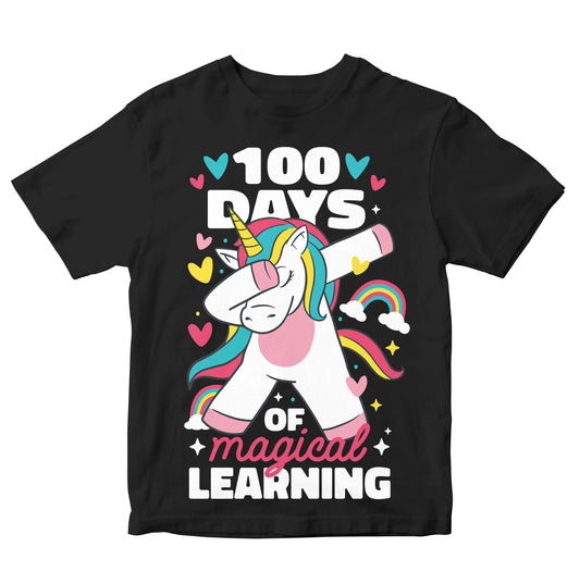 Dabbing Unicorn - Hundred Days of Learning Toddler