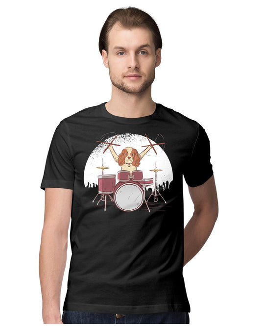 Awesome Drummer Dog