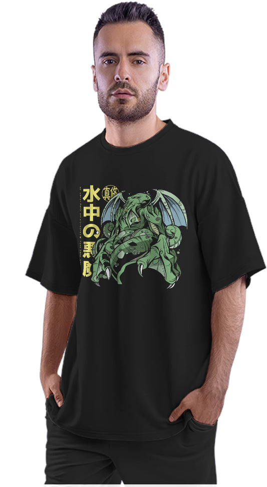 Cthulhu - Anime Oversized Unisex T-shirts