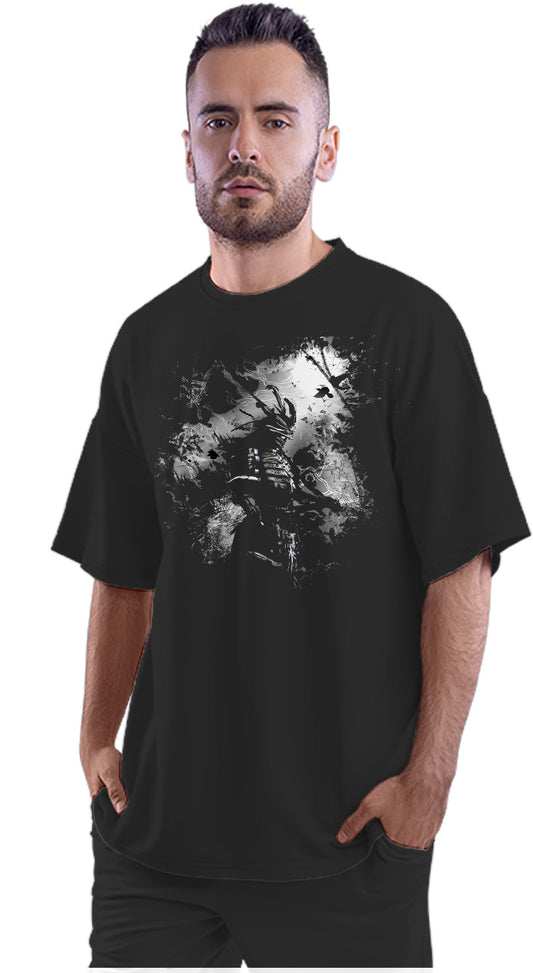Dark Samurai Oversized Unisex T-shirt