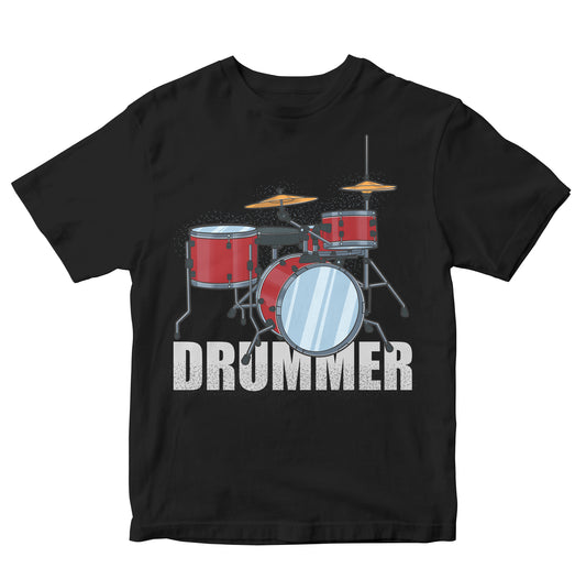 Drummer Artwork Illustration Toddler
