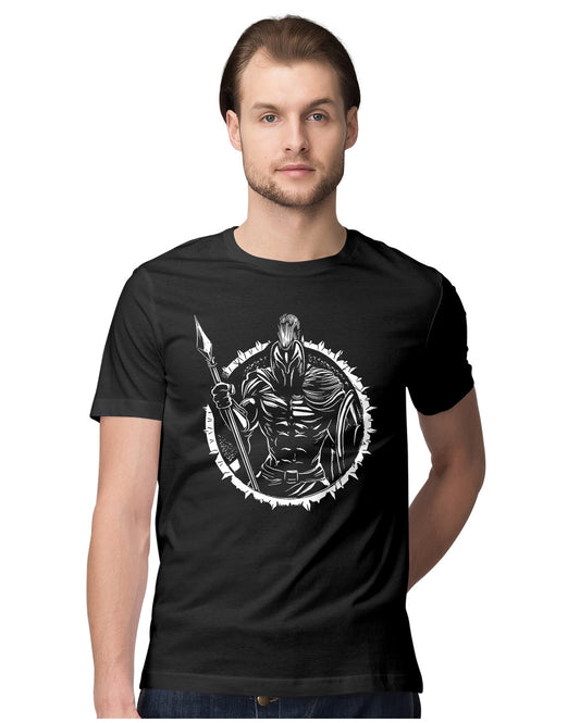 Spartan Warrior Shield & Spear