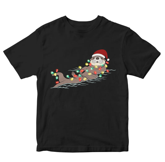 Cozy Christmas Otter Toddler