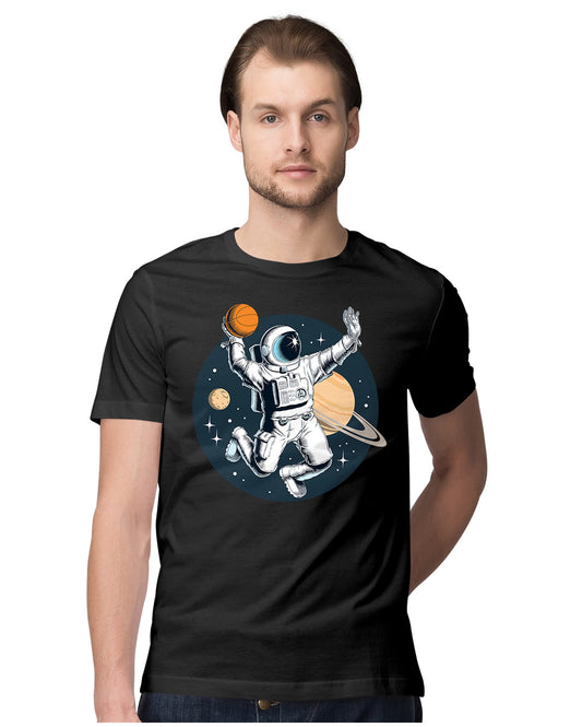 Astronaut Playing Basketball - Space Dunk