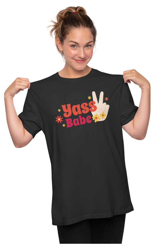 Yass Babe Oversized Unisex T-shirt