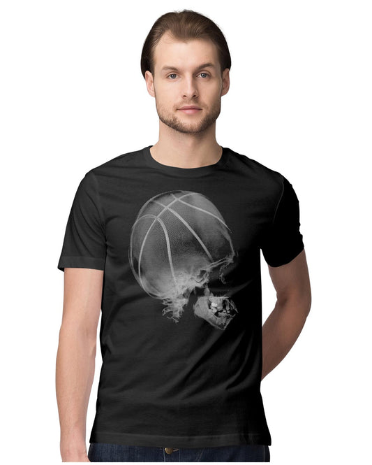 Basketball Skull X-ray