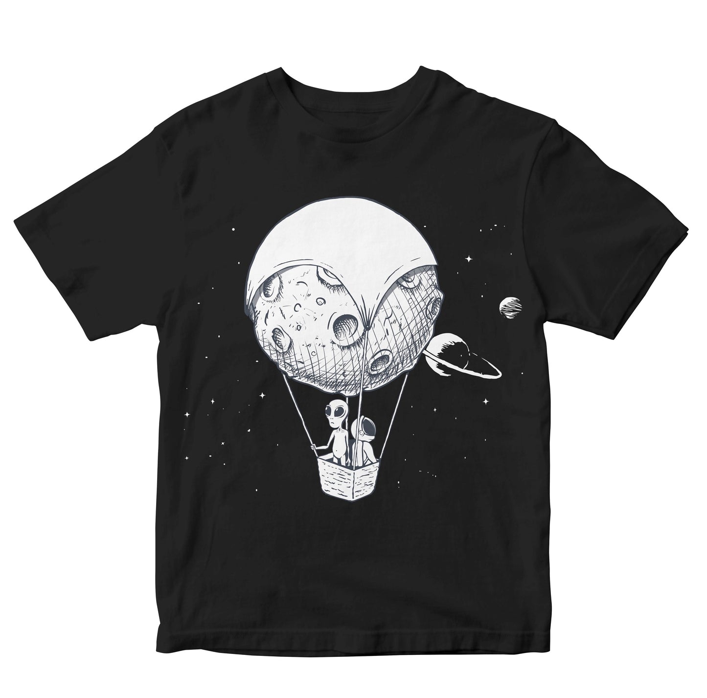 Alien And Astronaut Travelling Through Space And Time Toddler