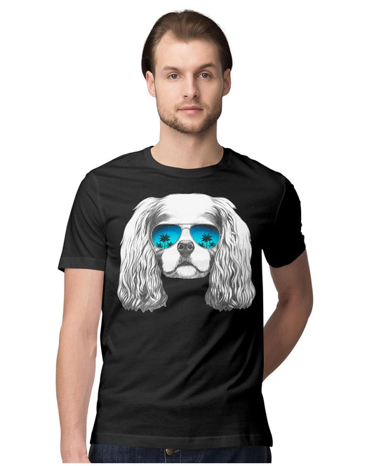 Cool Dog Wearing Sunglasses