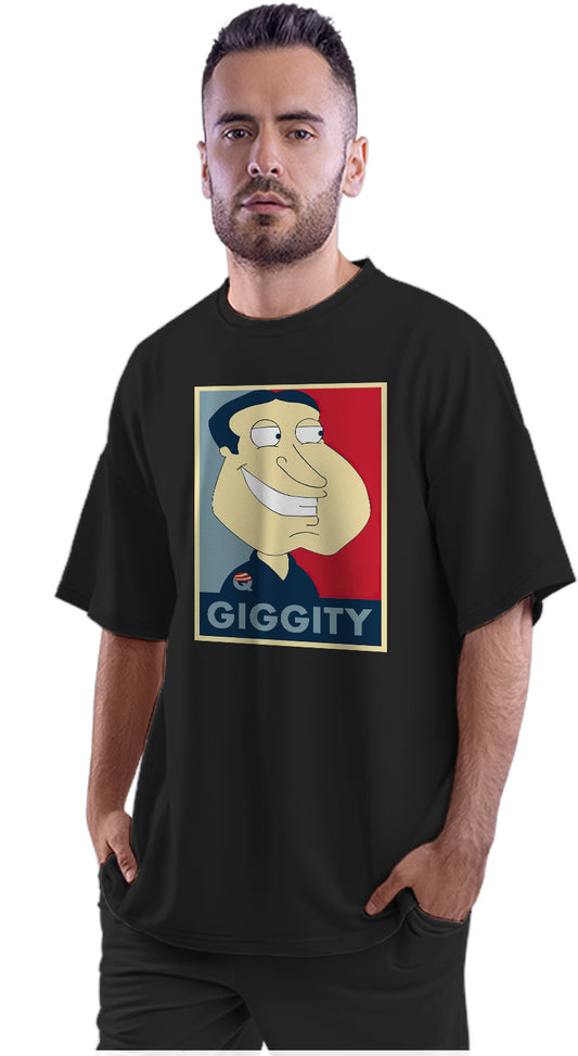 Glenn Quagmire Giggity Oversized Unisex T-shirt