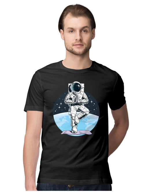 Astronaut Doing Yoga