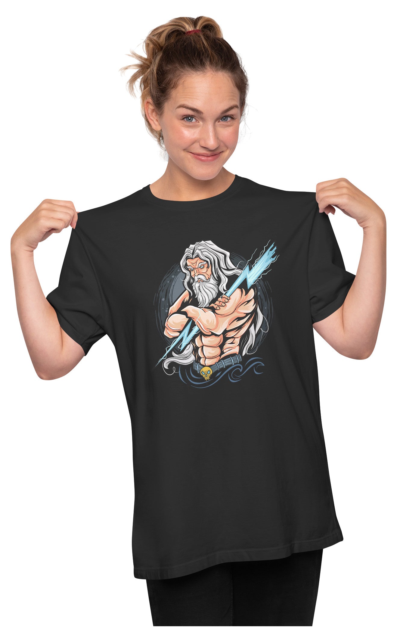 Zeus - Greek Mythology God Oversized Unisex T-shirt