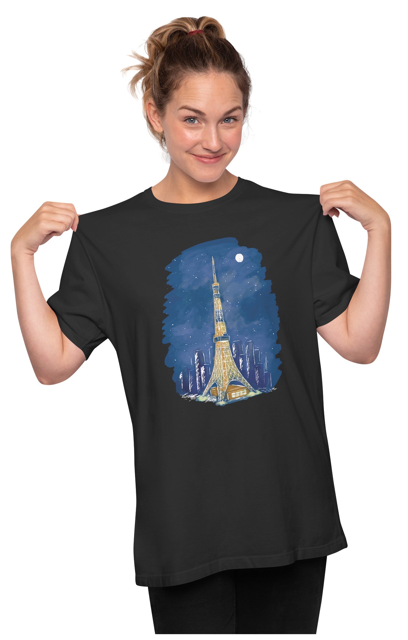 Tokyo Tower - Japan Oversized Unisex T-shirt