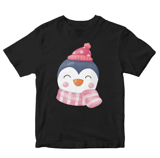 Cute Winter Penguin With Scarf  Toddler
