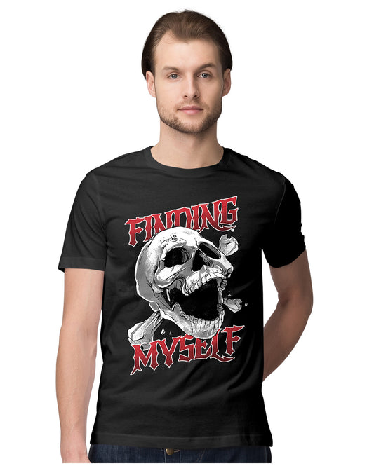 Finding Myself Skull - Dark Humour