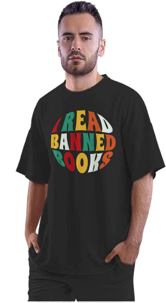 I Read Banned Books Oversized Unisex T-shirt
