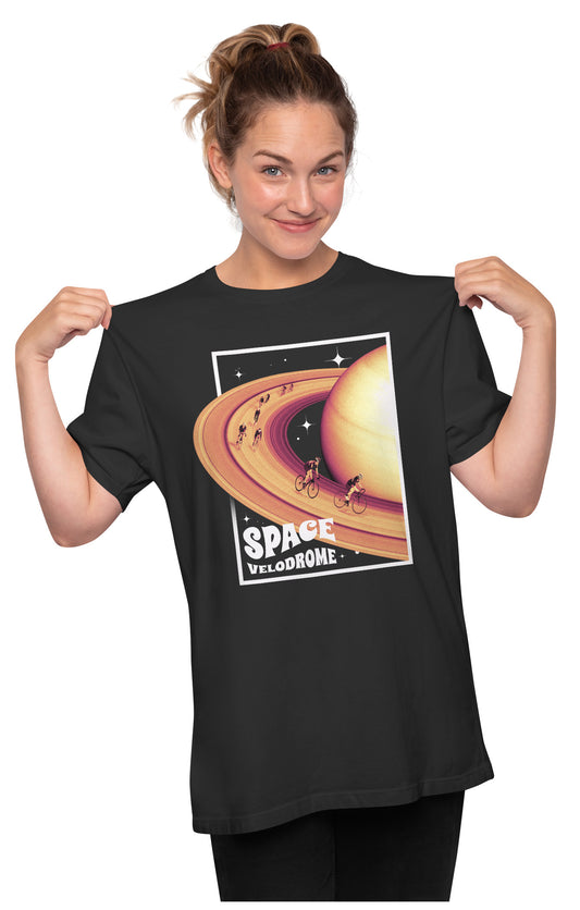 Space Velodrome - Saturn Oversized Unisex T-shirt