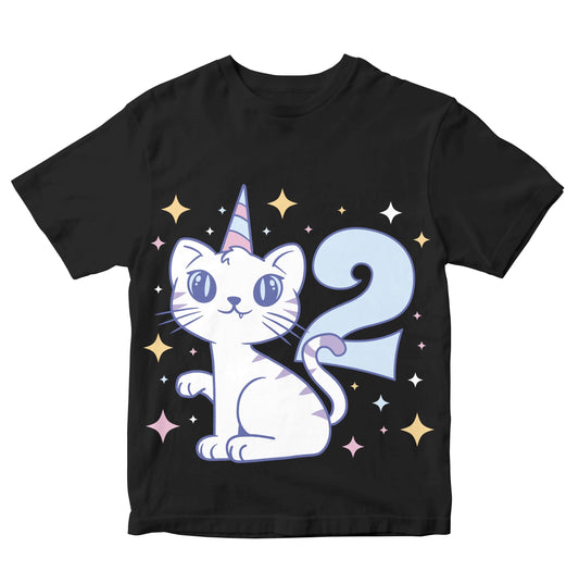 2nd Birthday Cat Kids