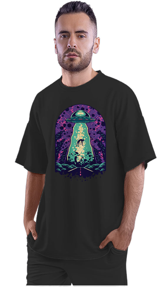 UFO - Alien Abduction Oversized Unisex T-shirt