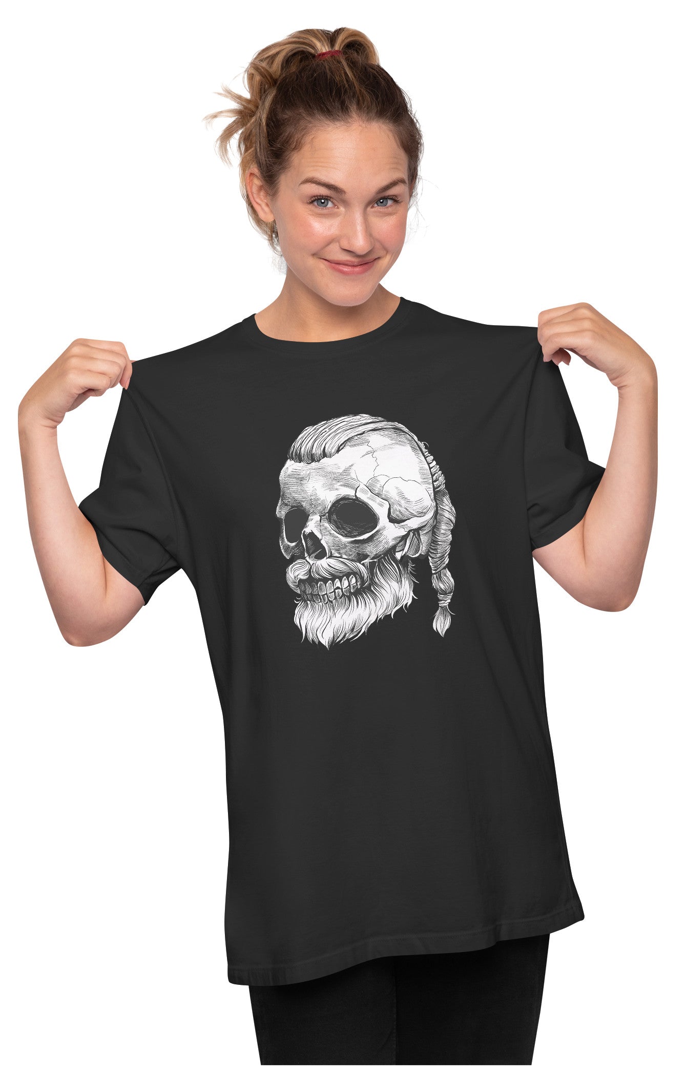 Viking Skull Oversized Unisex T-shirt