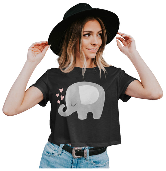 Adorable Elephant In Water Colour