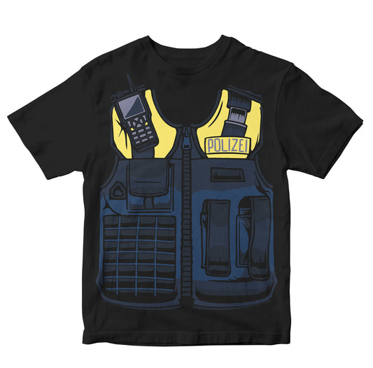 German Police Uniform Costume Toddler