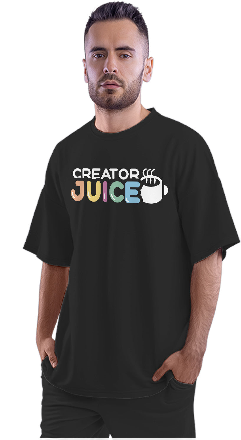 Creator Juice - Coffee Oversized Unisex T-shirt