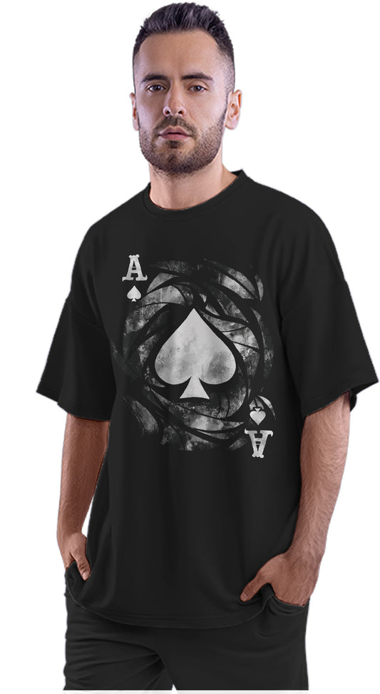 Ace Of Spades Oversized Unisex T-shirt