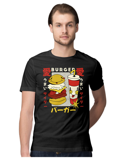 Burger & Soda - Retro Style
