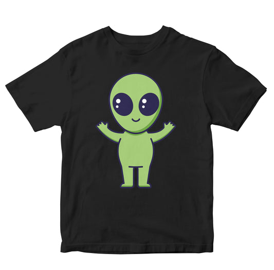 Cute Space Alien Cartoon Toddler