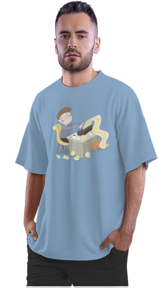 Writer - Writing Novel  - Novelist Oversized Unisex T-shirt
